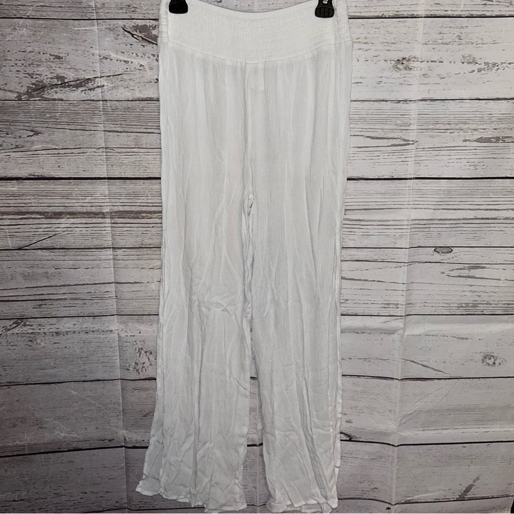Kona Sol White Cover-up Pants